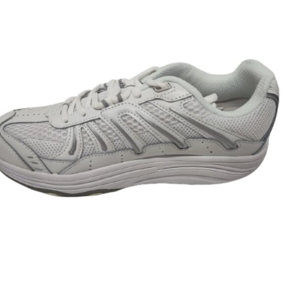 Exerstep Rocker Bottom Design Women's Brisa Leather Mesh Tennis Shoe Size 7 NIB - Picture 9 of 9